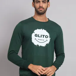 GLITO Typography Printed Sweatshirt-image-15