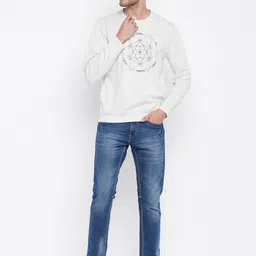 Crimsoune Club Men Grey Printed Sweatshirt-picture-10