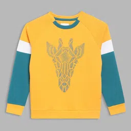 Blue Giraffe Boys Multicoloured Printed Sweatshirt-picture-51