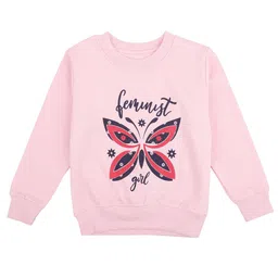 DYCA Girls Pink Printed Sweatshirt-image-57