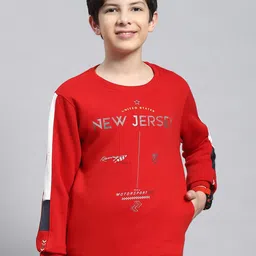 Monte Carlo Boys Printed Pullover Sweatshirt image 1