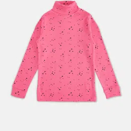 Pantaloons Junior Girls Fuchsia Printed Sweatshirt-picture-29