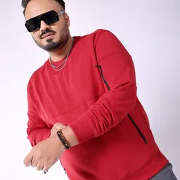 hardsoda by the indian garage co HARDSODA Round Neck Pullover Sweatshirt-picture-10