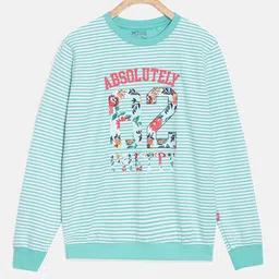 DIXCY SCOTT Slimz Girls Ribbed Striped Pullover Sweatshirt-picture-43
