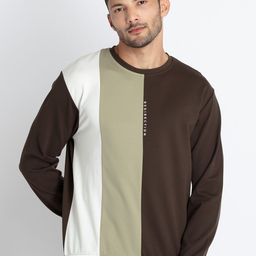 Status Quo Colourblocked Long Sleeves Pullover-picture-13