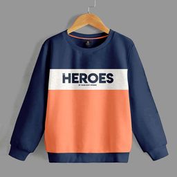 CODEZ Boys Colourblocked Sweatshirt-picture-3
