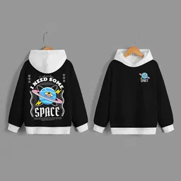 BAESD Boys Graphic Printed Hooded Fleece Sweatshirt-picture-41