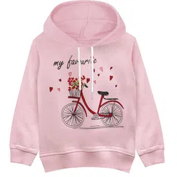 a.t.u.n. A T U N Girls Pink Printed Hooded Sweatshirt-picture-26