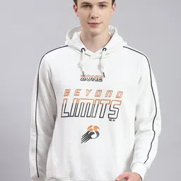 Monte Carlo Typography Printed Hooded Sweatshirt-image-53