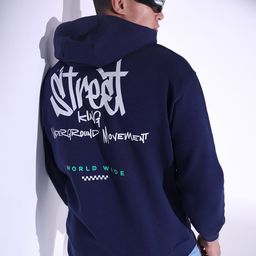 Hubberholme Typography Printed Hooded Sweatshirt-picture-34