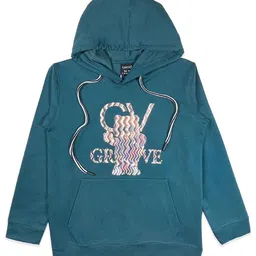 CAVIO Boys Graphic Printed Hooded Cotton Sweatshirt-image-75