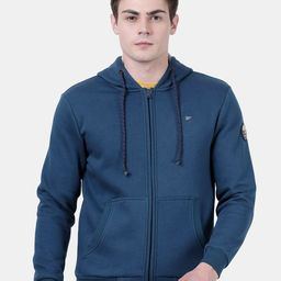 t-base Men Blue Hooded Sweatshirt-picture-17