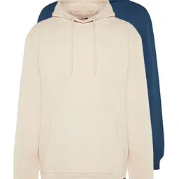 Trendyol Pack Of 2 Hooded Drop Shoulder Sleeves Pullover-picture-17