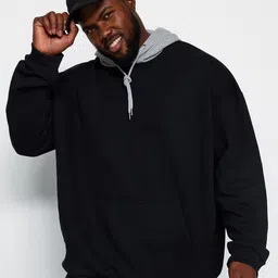 Trendyol Printed Hooded Sweatshirt-picture-30