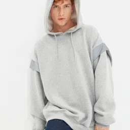 Trendyol Hooded Cotton Sweatshirt-picture-16