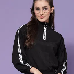 KASSUALLY Mock Collar Pullover Sweatshirt-picture-32