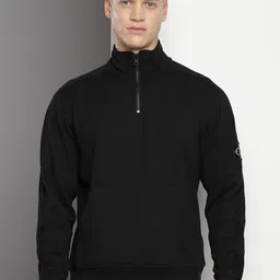 calvin klein jeans Calvin Klein Mock Neck Cotton Pullover Sweatshirt-picture-31