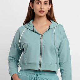 Status Quo Women Green Sweatshirt-picture-40