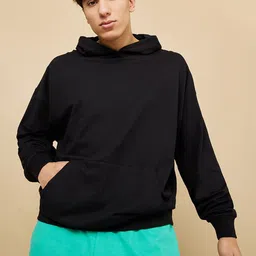 Styli Men Cotton Oversized Hooded Sweatshirt-picture-36