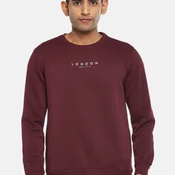 BYFORD by Pantaloons Men Maroon Sweatshirt-picture-27