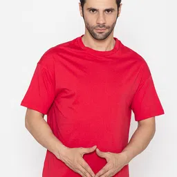 TITTLI Oversized Drop-Shoulder Sleeves Pure Cotton T-shirt-picture-22