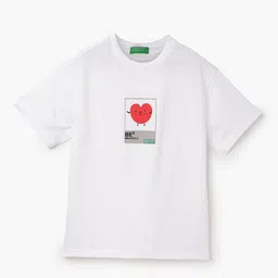 United Colors of Benetton Boys Graphic Printed Pure Cotton Boxy T-shirt-picture-51