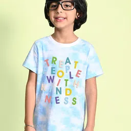 NUSYL Boys Dyed Round Neck T-shirt-image-88