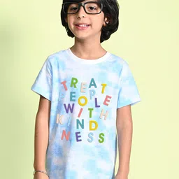 NUSYL Boys Dyed Round Neck T-shirt-image-70