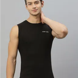 JUMP USA Round Neck Sleeveless Training or Gym T-shirt-picture-38