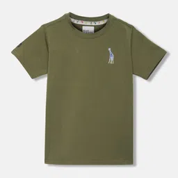 Blue Giraffe Boys T-shirt-picture-43