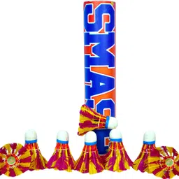 stc Smash Coloured Feather Feather Shuttle- Yellow, Purple-picture-24