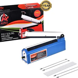 Poly Sealing Machine for Plastic, Pouch & Food Bag, Ideal All Packaging Hand Held Heat Sealer-image-94