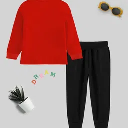 KUCHIPOO Boys Mickey Mouse Printed Night Suit image 2