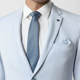 Van Heusen Men Slim-Fit Single Breasted  Two-Piece Formal Suits image 3