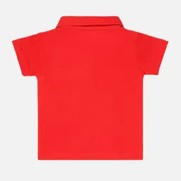 Bodycare Infant Girls Polo Collar Cotton T-Shirt image 3