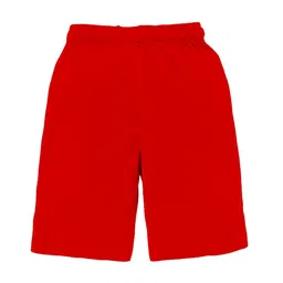 KiddoPanti Boys Red Cotton Shorts image 2