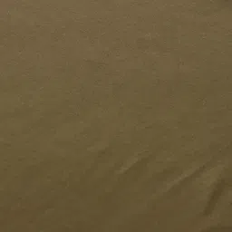 THE CHAMBAL Men Olive Green Solid Round Neck Pure Cotton T-shirt image 2