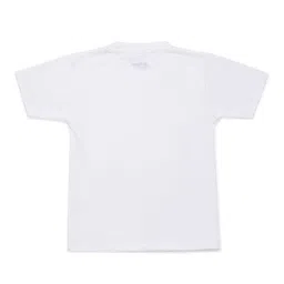 KNITROOT Unisex Kids White Printed T-shirt image 2