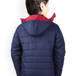 BAESD Boys Hooded Quilted Jacket image 4