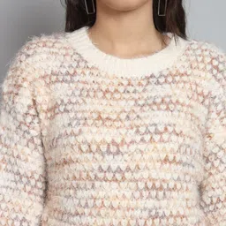 Chemistry Self Design Woollen Pullover Sweater image 5