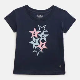 Gini and Jony Girls Pack of 2 Printed T-shirt image 2