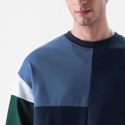 The Souled Store Round Neck Pure Cotton Oversized T-shirt image 2