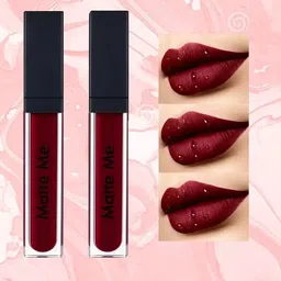 Smudge proof and Waterproof Long lasting Liquid matte Lipstick/!!-image-69