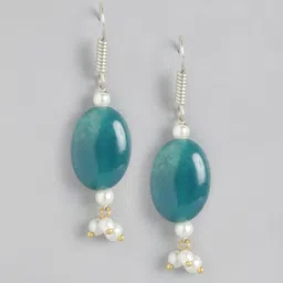 Anouk Silver-Plated Crystal-Studded Jewellery Set image 3