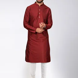 Kisah Kurta Cotton Sherwani Set image 5