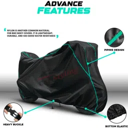 car styling Waterproof Two Wheeler Cover for Royal Enfield image 3