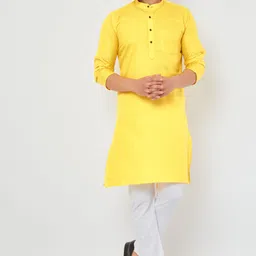 armaan ethnic Men Pure Cotton Kurta Pyjama Set image 3