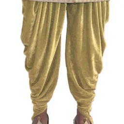 krypmax Solid Velvet Men Harem Pants image 3
