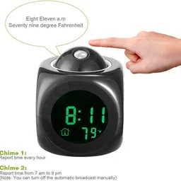 psw Lcd Projector Alarm Clock Sand Clock image 5