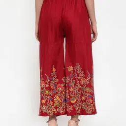 zarmin Pack of 2 Women Regular Fit Multicolor Cotton Blend Trousers image 2